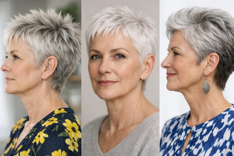20 Edgy Choppy Pixie Haircuts for Women Over 50 That Look Bold and Beautiful
