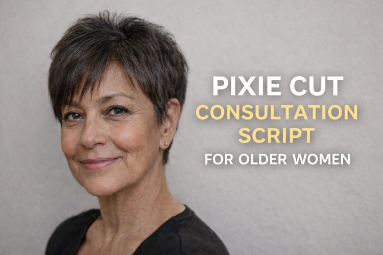 What to Tell Your Stylist for a Pixie Cut: The Ultimate Consultation Script for Older Women