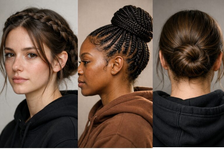 24 Hoodie Hairstyles That Stay Cute When the Hood Comes Off