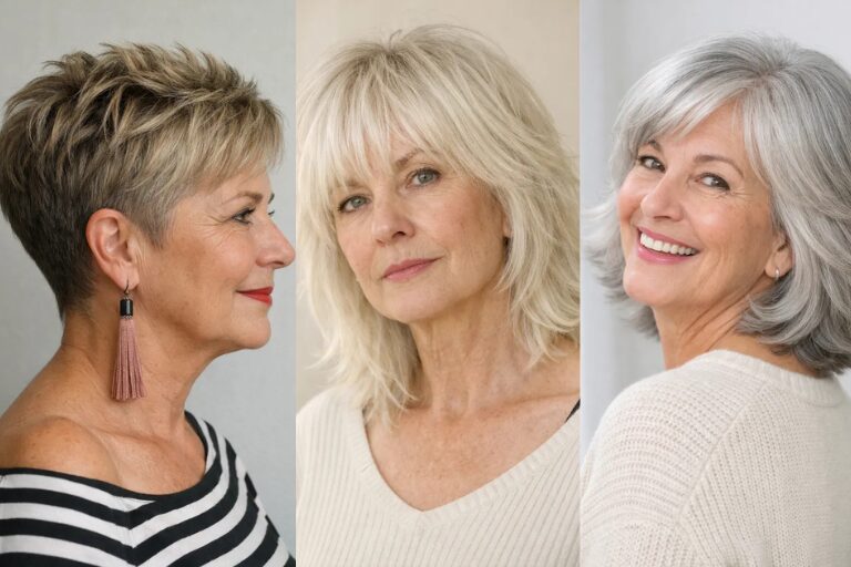 20 Wash and Wear Haircuts for Women Over 60 That Look Effortlessly Put Together Every Day